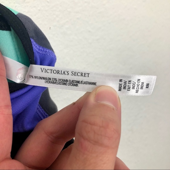 VSX Colorblock Knockout Front Close Sports Bra - Picture 6 of 6